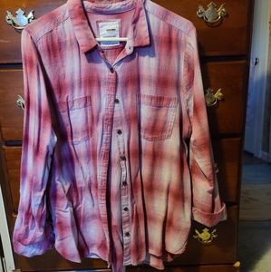 Womens long sleeve flannel
